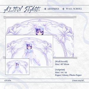 エイリアンステージ　VIVINOS　QMENG　サイン　色紙　ルカ　ヒョナ alien stage ルカヒョナ シール - rihanshop - BOOTH
