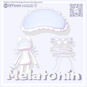 Melatonin negligee/メラトニン ネグリジェ🩵＜22アバター対応＞ 缩略图 2