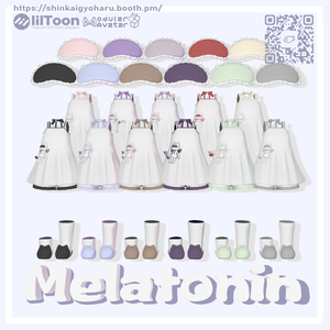Melatonin negligee/メラトニン ネグリジェ🩵＜22アバター対応＞ 缩略图 3