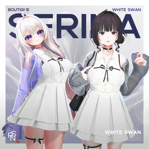 White Swan【16アバター対応予定】【VRChat向け衣装モデル】 缩略图 11