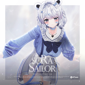 ✨SUMMER SALE✨Sora Sailor : Blue 【20アバター対応】 缩略图 5