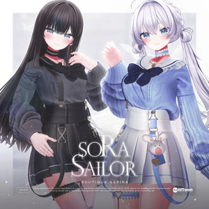 ✨SUMMER SALE✨Sora Sailor : Blue 【20アバター対応】 缩略图 9