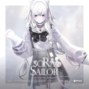 ✨SUMMER SALE✨Sora Sailor : Blue 【20アバター対応】 缩略图 8