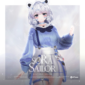 ✨SUMMER SALE✨Sora Sailor : Blue 【20アバター対応】 缩略图 6