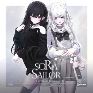 ✨SUMMER SALE✨Sora Sailor : Blue 【20アバター対応】 缩略图 7