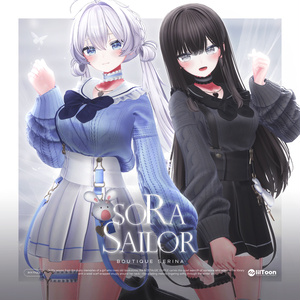 ✨SUMMER SALE✨Sora Sailor : Blue 【20アバター対応】 缩略图 27