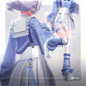 ✨SUMMER SALE✨Sora Sailor : Blue 【20アバター対応】 缩略图 10