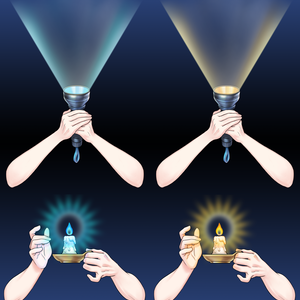 鬼月蠟燭+手電筒| Candle+flashlight | キャンドル+懐中電灯 Vtuber materials 【免費‧Free‧無料 】