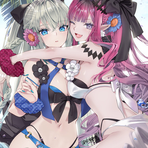 Fate FGO アクリルスタンド モルガン バニー モルガン(Fate) モルガンアクスタ - あかつき聖のイラスト - pixiv