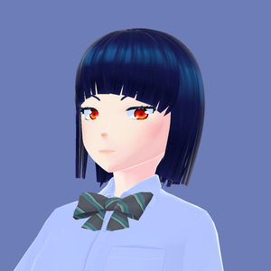【オリジナルキャラクター】アズサ・ニイジマ【3Dモデル/VRoid】