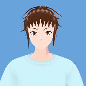 【無料/VRoid/VRM/フリーアバター】そうま【VRChat/cluster】
