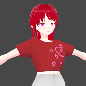 【オリジナルキャラクター】レレ・マーズ【3Dモデル】