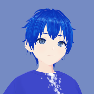 【VRoid/VRM/アバター】マコト・アオミヤ【オリジナル3Dモデル】
