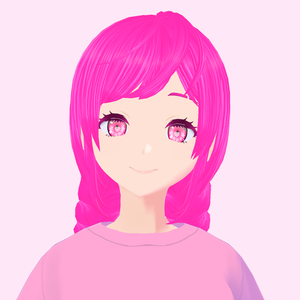 【VRoid/VRM/アバター】モエミ・サクラム【オリジナル3Dモデル/vroidファイル付】