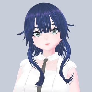 【無料/VRoid/VRM/フリーアバター】ブルーベル【VRoidファイル付】
