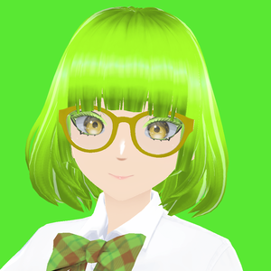 【VRoid/VRM/vroidファイル付】マキネ・ドーラー【オリジナル3Dモデル/アバター】