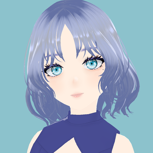 【VRoid/VRM/vroidファイル付】ベルン・リンリン【オリジナル3Dモデル/アバター】
