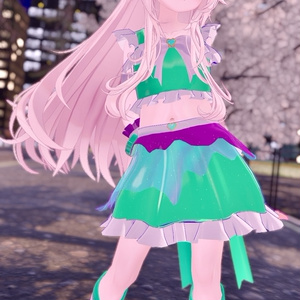 【アニメーション付き】 *:゜:魔法少女風衣装 lyrical fairy*:゜:*【6アバター対応】 缩略图 10