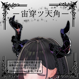 【VRChat】 *: 宙穿ツ天角:*【宇宙が見えるよ！】