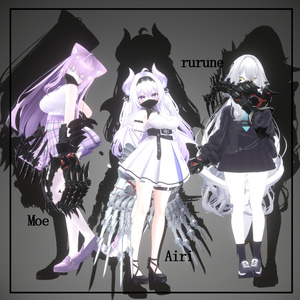 【VRChat】 *:゜Phantomシリーズ第1弾 ほぼ全アバター対応 機械の義手 PhantomGeared*【20アバターセットアップ済み全部入り】 缩略图 3