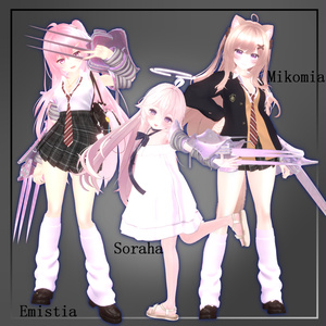 【VRChat】 *:゜ほぼ全アバター対応　出現アニメーション付 剛刃犀爪🦏RhinoClaw⚔️*【16セットアップ済み】 缩略图 6