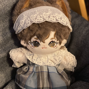 ブラックチェックパンツ ぬいぐるみさん用