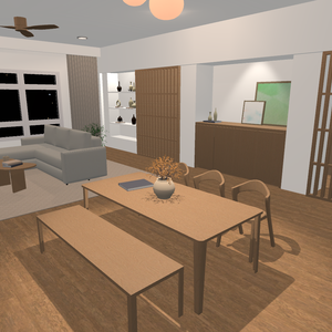 【VRchat】Cozy house with wood interiors