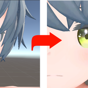 【Noul / NebbiaV2対応（割と誰でも使える）】瞳のハイライト（対応のみ）と肌がリアルよりになるマテリアルとマスクテクスチャセット（やり方付き）