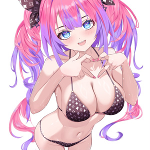博衣こよりちゃん 等身大タペストリー - さしみねこ屋 - BOOTH
