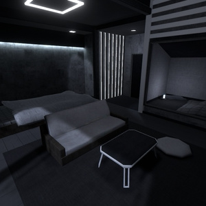 【VRChat向けワールド】MonotoneStyleRoom 缩略图 3