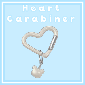 【無料/FREE】Heart Carabiner