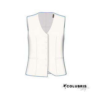 Top -「Low-Cut Fitted Vest」For Grus/Lapwing/Helvetica 缩略图 7