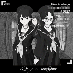 【期間限定価格】⬛⬜PolarisXDollyDoll -「Noir Academy」for 9 Avatars