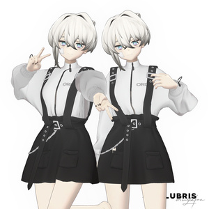 Dress -「Suspender Sweatshirt Dress」for 6 Avatars 缩略图 10