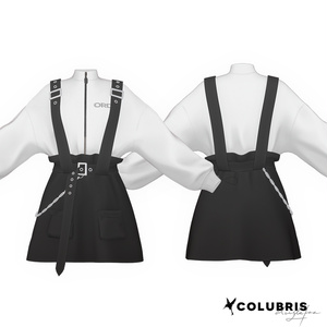 Dress -「Suspender Sweatshirt Dress」for 6 Avatars 缩略图 3