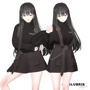 Dress -「Suspender Sweatshirt Dress」for 6 Avatars 缩略图 9