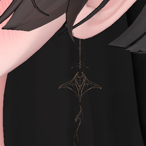 【VRC想定・MA】13アバター対応　３Dアクセサリー/ピアス　『Manta Glide Pierce ー 蒼影の滑翔』 缩略图 3