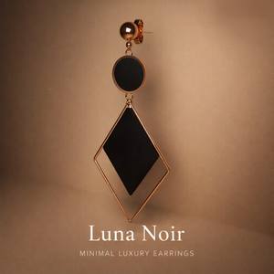 【VRC想定・MA】13アバター対応　３Dアクセサリー/ピアス　Luna Noir