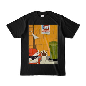 WANTED! CATSON!! (ウォンテッド･キャットソン) カラーTシャツ
