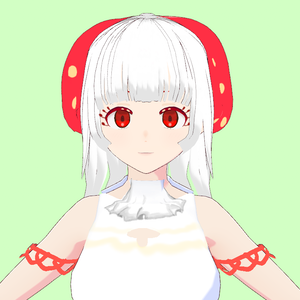 【商用・改変・VRchat全て可VRMファイル】きの子