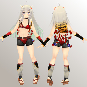 【ウルフェリア用】鬼 - Oni - for Wolferia 缩略图 2