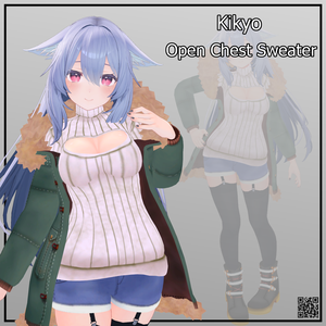 【桔梗用】例のセーターB型 - Open-Chest Sweater - Kikyo