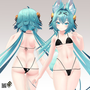 【竜胆用】シンプルビキニ - Simple Bikini - For Rindo 缩略图 2
