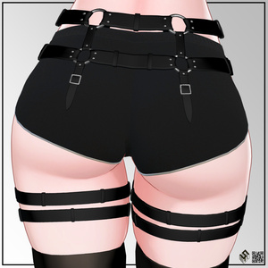 【17モデル対応】腰下ハーネス - Lower Harness For 17 Avatars 缩略图 3