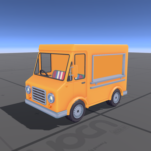 ポップなキッチンカー