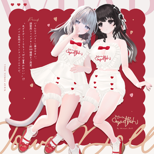 【25以上アバターセミ対応】Wrap Towel Doll【#MDoll_Coquettish】
