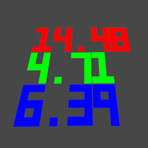 XYZ Coordinates Display