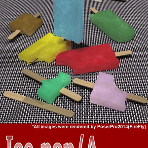 Ice-pop/A for Poser