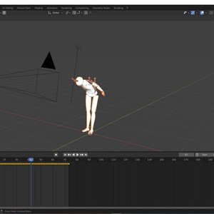 30-Count Greeting Mocap Animation Package (Rokoko Captured) 缩略图 3
