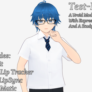 Test-Kun (ARKit + ViveLipTracker + OVRLipsync + CamMatic Study Model)
